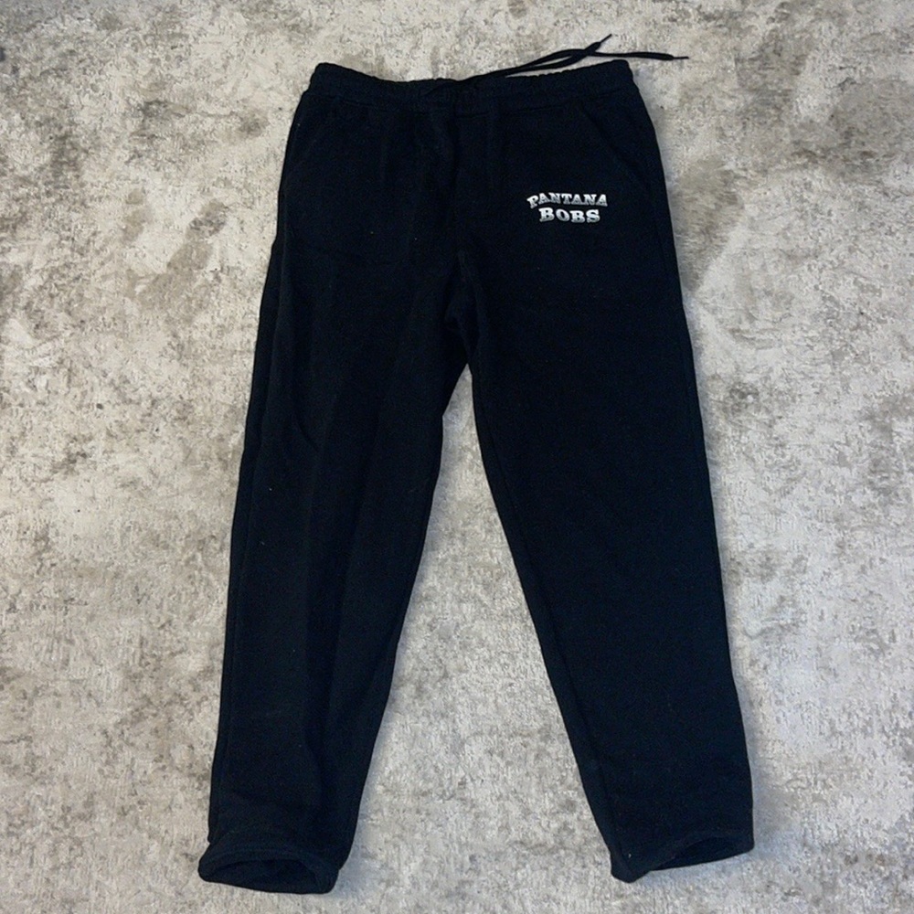 Black Bobs Bar Drawstring Sweatpants! Size Medium! BRAND NEW NEVER WORN!!